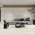 Shandar Social White 24x24 Matte Textured Ceramic Tile