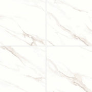 Shandar Statuario 24x24 Polished Ceramic Tile