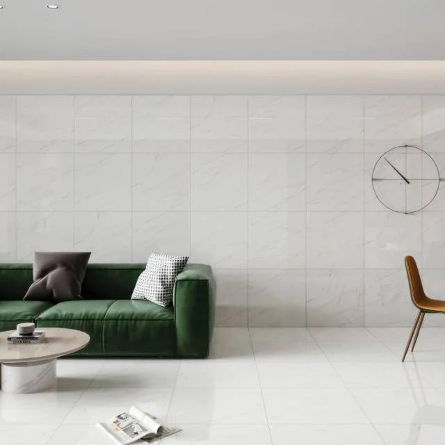 Shandar Viber Red 24x24 Matte with Carving Ceramic Tile