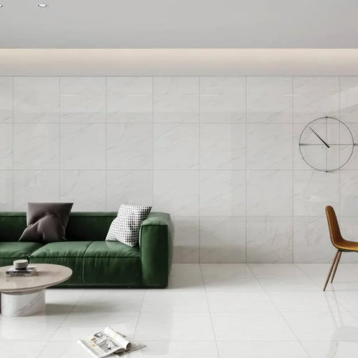 Shandar Viber Red 24x24 Matte with Carving Ceramic Tile