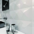 Shapes Black 9.8x9.8 Matte Ceramic Mosaic