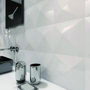 Shapes Black 9.8x9.8 Matte Ceramic Mosaic