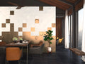 Shapes White 9.8x9.8 Matte Ceramic Mosaic
