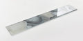 Shell Aura Grey 4x24 Glass Mosaic