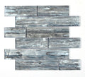 Shell Silver Multi Size Glass Mosaic