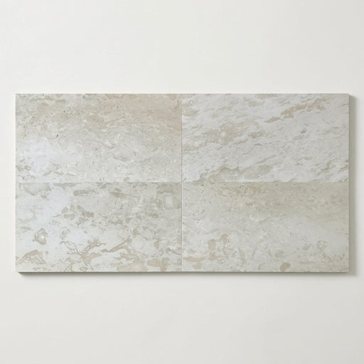 Shell Stone Limestone Tile 18x36 Brushed close-up