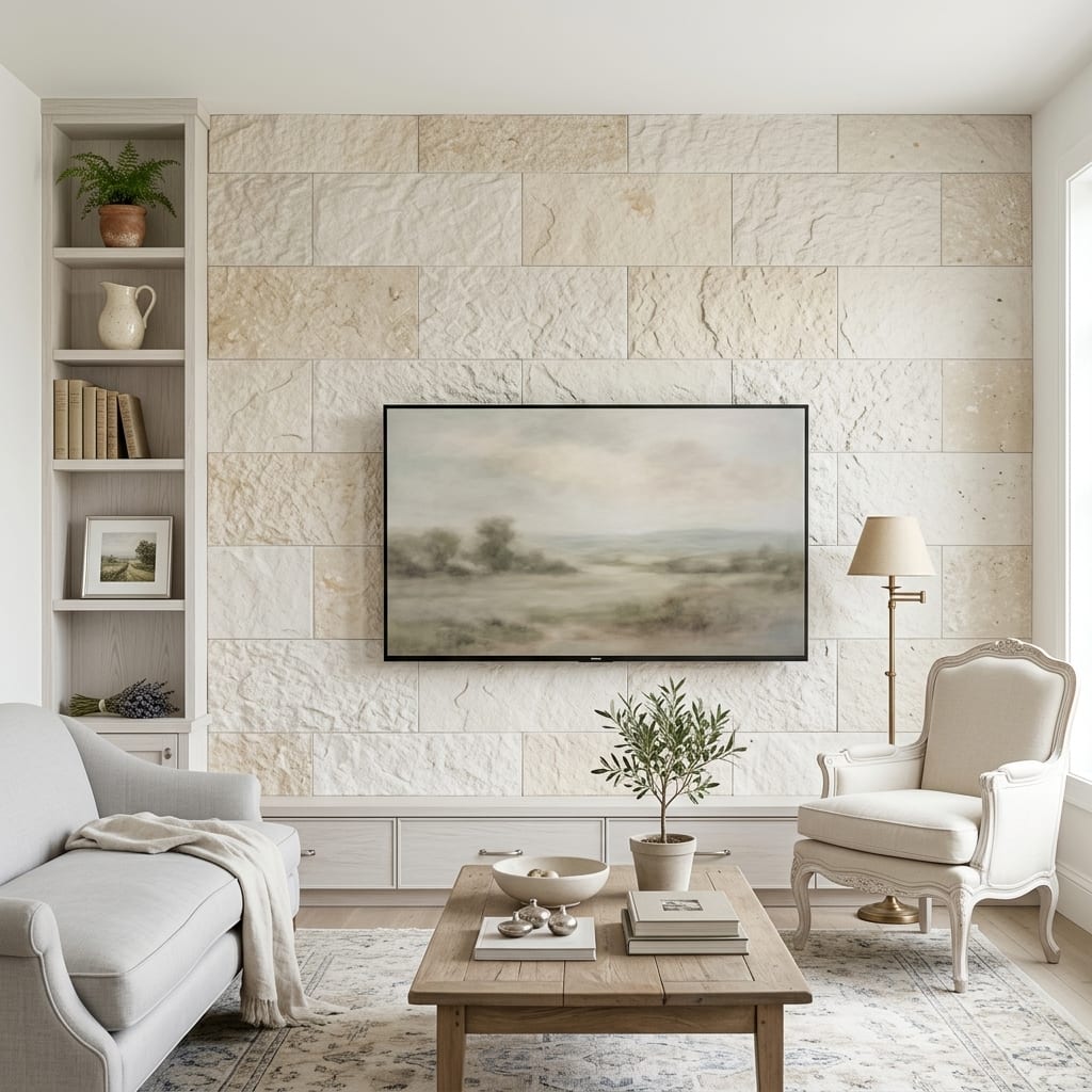 Shell Stone Limestone Veneer 12x24 Splitface — Solidshape