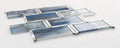 Shell Subway Blue Glass Mosaic
