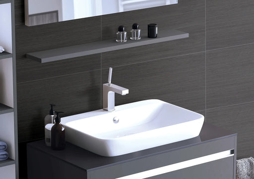 Shen Series Balance Grey 3x12 Surface Bullnose Porcelain Trim