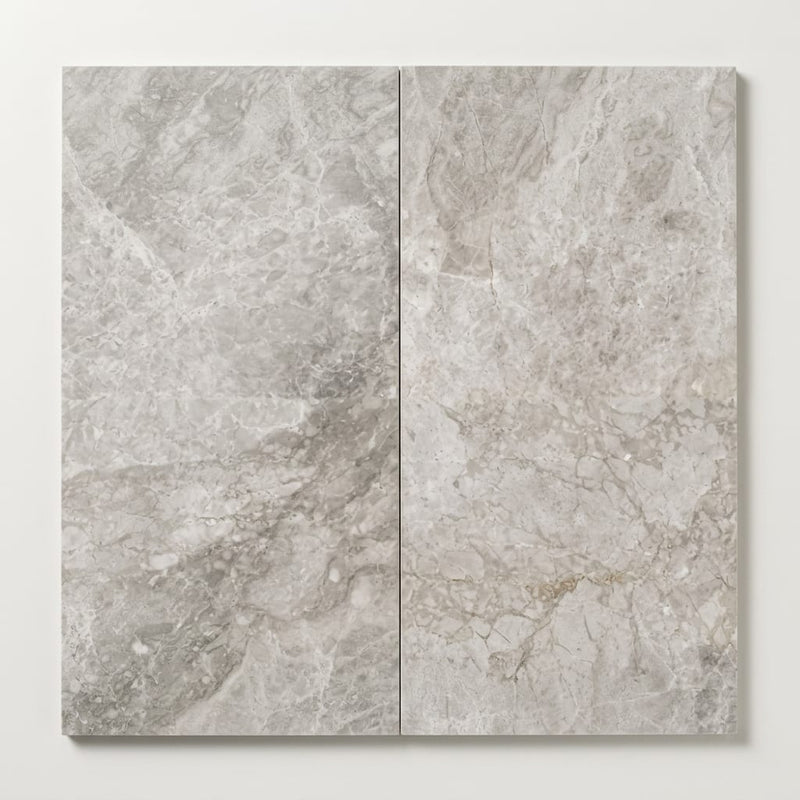 Siberian Tundra Limestone Tile 12x24 Honed 1/2 inch close-up
