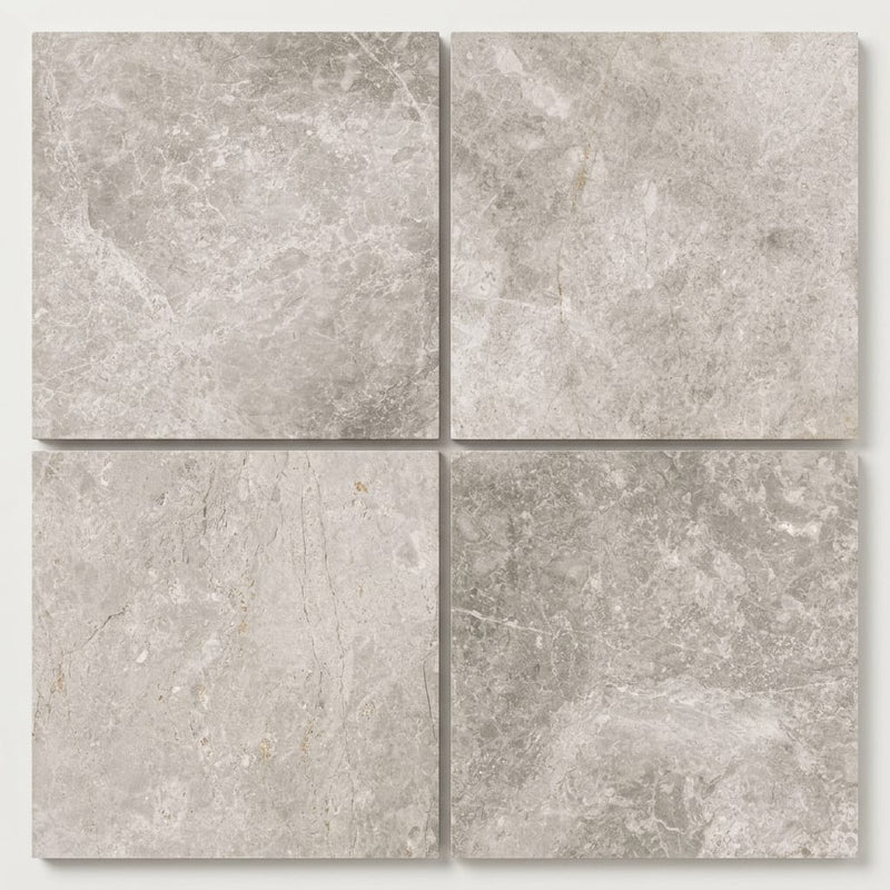 Siberian Tundra Limestone Tile 18x18 Honed 5/8 inch close-up