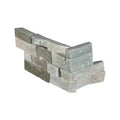 Sierra Blue 6x18 Splitface Quartzite Corner Ledger Stone