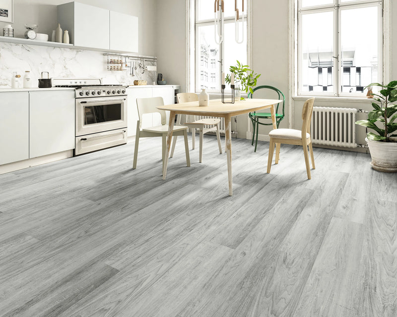 Silva Ashen Bay 9x60 Embossed Painted-Bevel 20mil SPC Vinyl Flooring