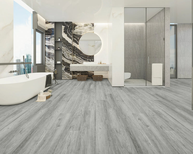 Silva Ashen Bay 9x60 Embossed Painted-Bevel 20mil SPC Vinyl Flooring