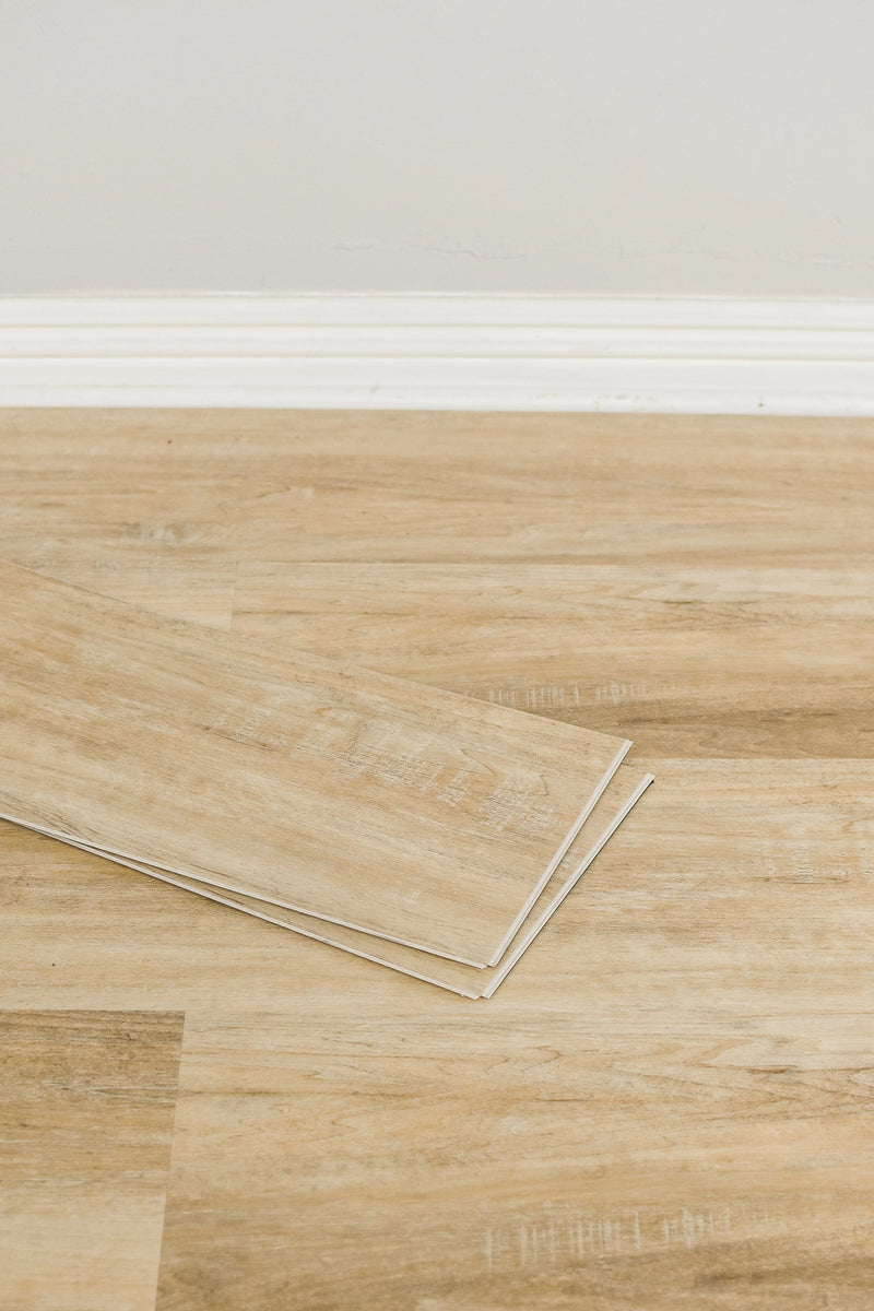 Silva Saged Camel 9x60 Embossed Painted-Bevel 20mil SPC Vinyl Flooring