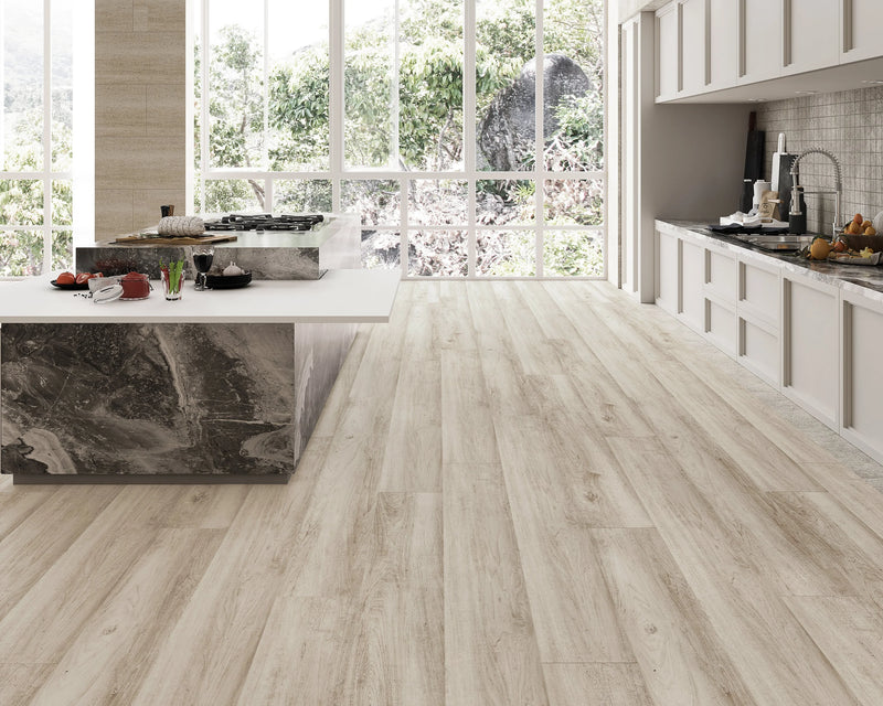 Silva Scrolled Henna 9x60 Embossed Painted-Bevel 20mil SPC Vinyl Flooring