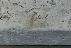 Silver 07x19.75 Split-Face Travertine Ledger Stone