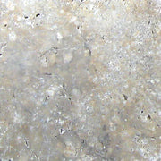 Silver 06x06 Tumbled Travertine Tile
