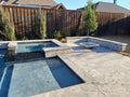 Arctic Silver 16x16 Tumbled Travertine Paver