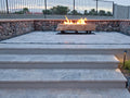 Arctic Silver 16x16 Tumbled Travertine Paver