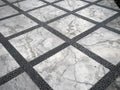 Arctic Silver 24x24 Tumbled Travertine Paver