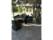 Arctic Silver 12x24x2 Tumbled Travertine Paver