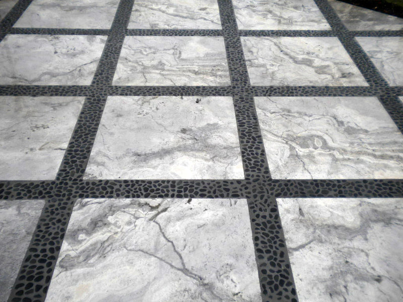 Arctic Silver 12x24x2 Tumbled Travertine Paver