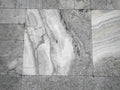 Arctic Silver 24x24 Tumbled Travertine Paver