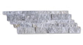 Silver 1x2 Brick Joint Tumbled Eased Travertine Mosaic Tile