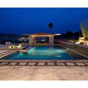 Silver 06x12 Tumbled Travertine Tile