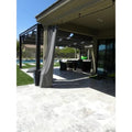 Arctic Silver 12x12 Tumbled Travertine Paver