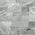 Arctic Silver 6x12 Tumbled Travertine Paver