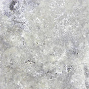 Silver 06x12 Tumbled Travertine Tile