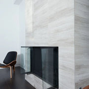 Silver Beige 16x24x3/8 Natural Stone Honed Vein Cut Travertine Tile