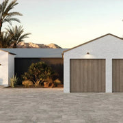 Silver Cream 12x24 Bullnosed Edge 5cm Tumbled Travertine Pool Coping