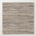 Silver (Pewter Blend) Travertine 12x24 Filled & Honed Travertine Tile close-up