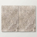 Silver (Pewter Blend) Travertine 16x24 Tumbled Travertine Tile close-up