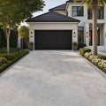 Silver Travertine Paver 16x24 Tumbled 1.25 inch — Front Yard driveway