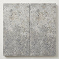 Silver Travertine Tumbled 12 x 24 x 2 Modern Coping 12x24 close-up