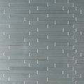 Silverina Interlocking Pattern Misc. 0.20 Inch Metal Mosaic Tile