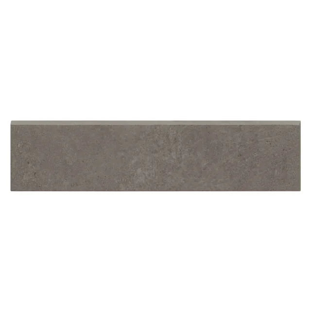 Simply Modern Coffee 12x3 Bullnose Honed Porcelain Trim