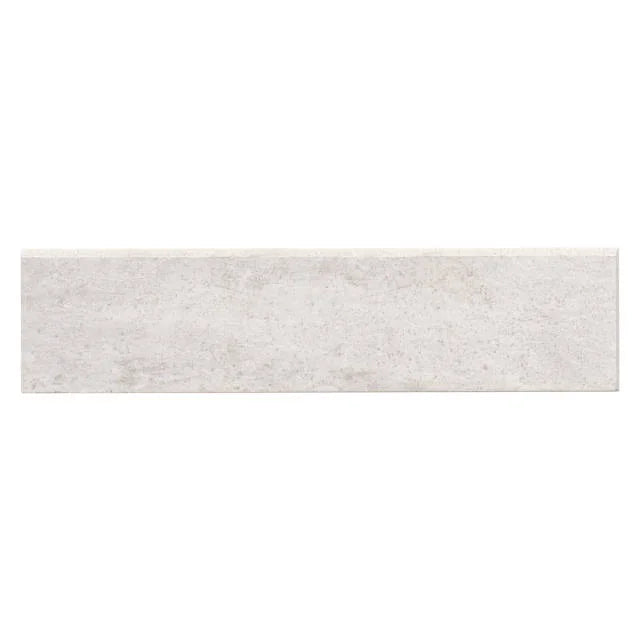 Simply Modern Creme 12x3 Bullnose Honed Porcelain Trim