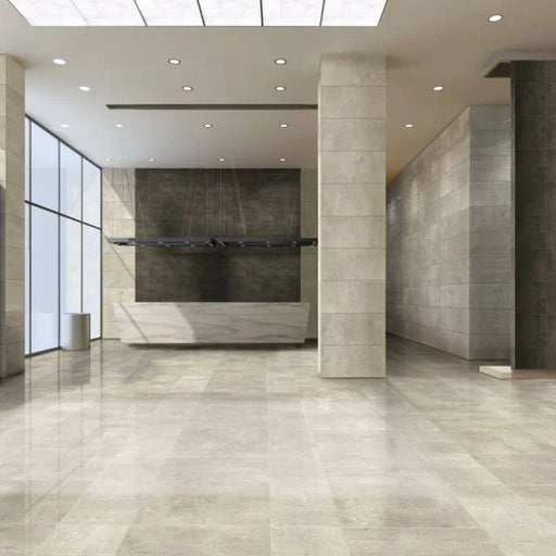 Simply Modern Creme 24x12 Honed Non-Rectified Ceramic Field Tile