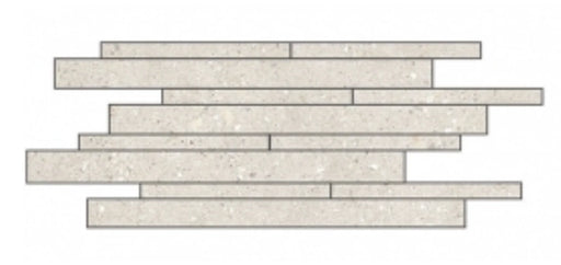 Sintesi Frammenti Beige 12x24 Wall Matte Porcelain Mosaic Tile