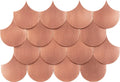 Sirena Copper 11.81x7.87 Glass Mosaic