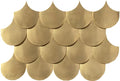 Sirena Gold 11.81x7.87 Glass Mosaic