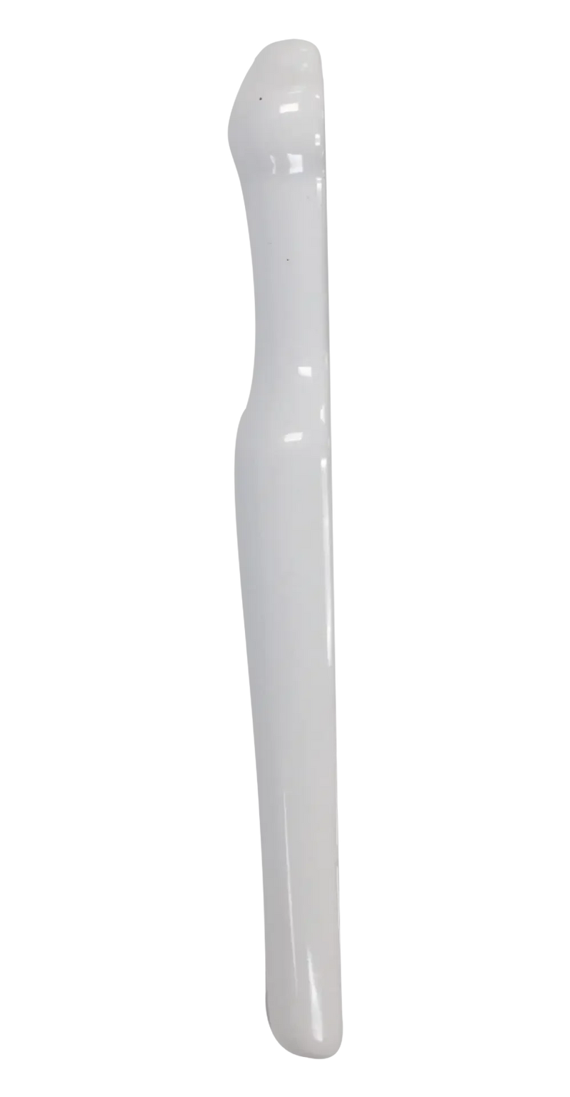Decorative Accents & Trims BG White Ice Skirting 1/2x6 Outcorner Ceramic Wall Trim