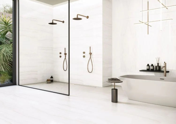 Skorpion White 12x24 Levigato Porcelain Tile