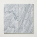 Sky Blue 12x24 Honed Marble Tile close-up