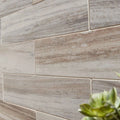 Skyline 1/2x12 Pencil Liner Honed Marble Trim